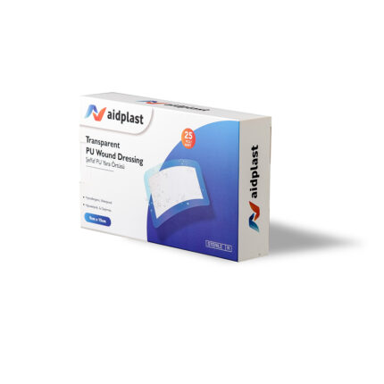 Aidplast Sterile Transparent PU Wound Dressing